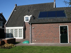 Indirect zonnesysteem woonhuis