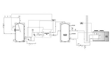 CV en tapwater met naverwarming door Enevator Aqua Booster