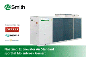 Plaatsen warmtepompen Enevator Standard Gemert