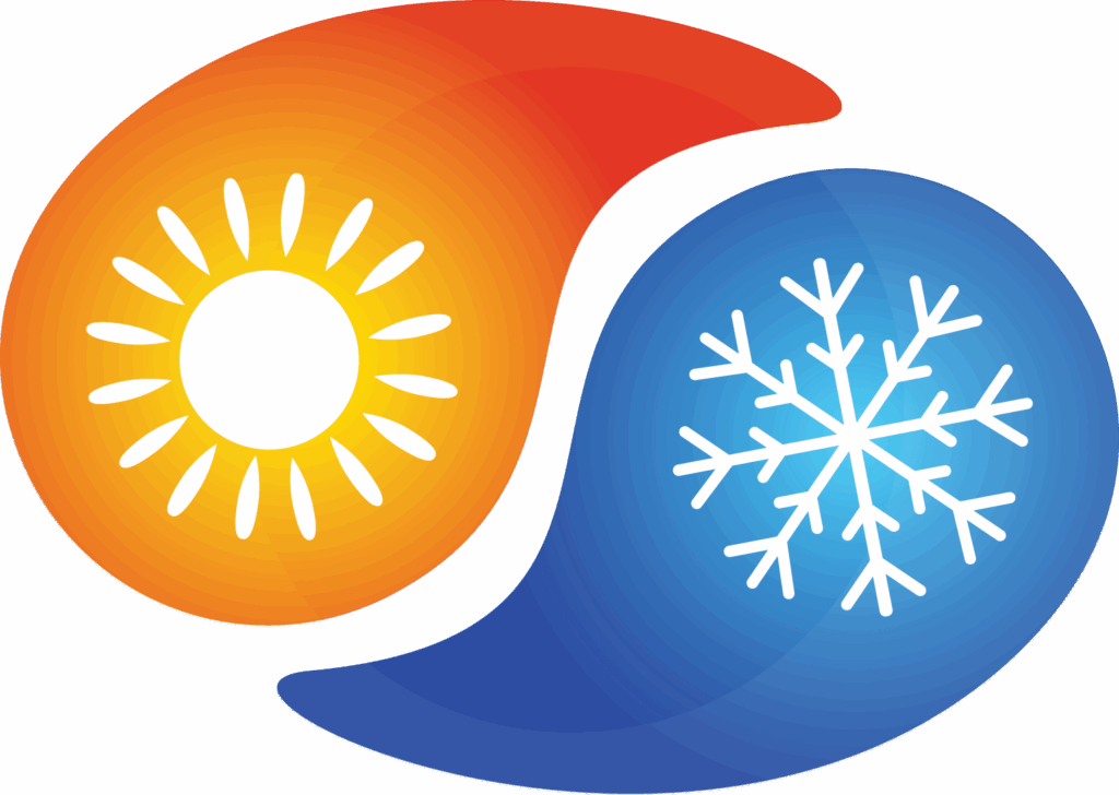 warm en koud weer