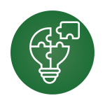 Vacature icoon oplossingsgericht