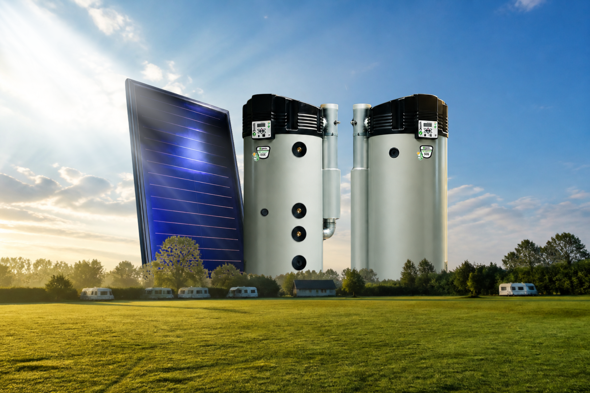 Stijgende gasprijzen: hoe maakt u uw warmwaterinstallatie minder afhankelijk van gas? 4 Zonnesystemen voor warm watpwater met thermische panelen