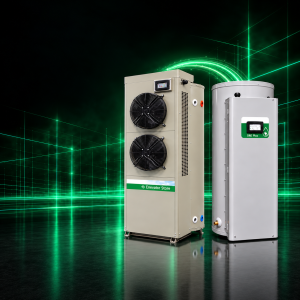Enevator Store Warmtepompboiler als voorverwarmer voor een elektrische boiler of gasboiler